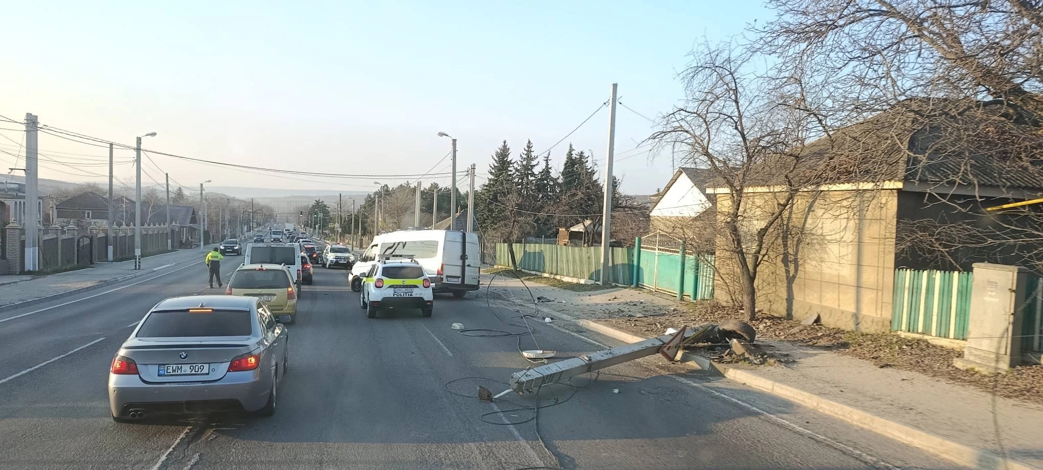 Locul accidentului