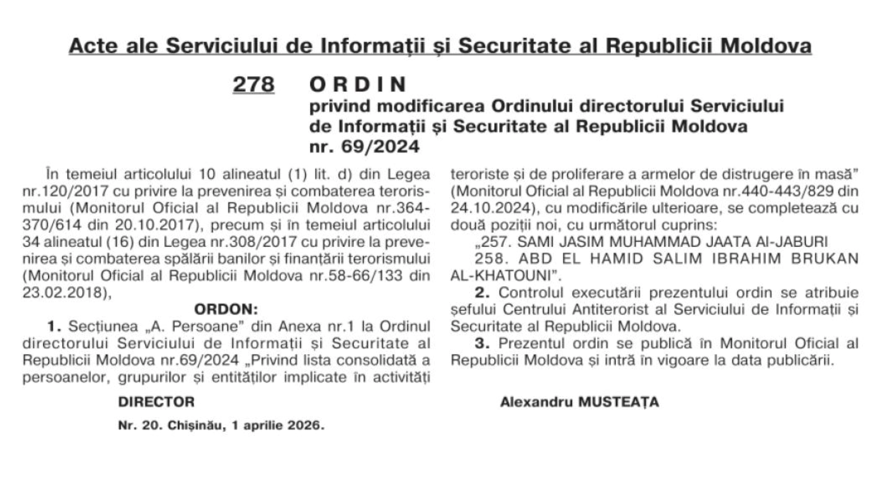 ORDIN