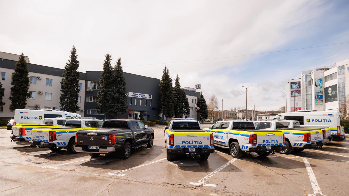 Poliția a primit vehicule noi