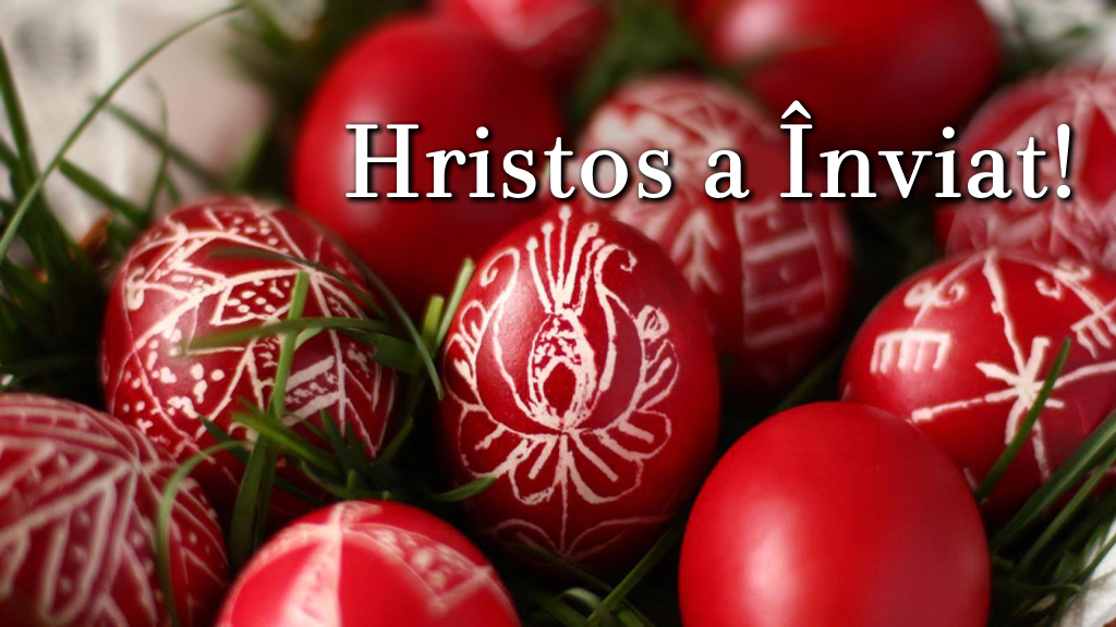 „Hristos a înviat!”