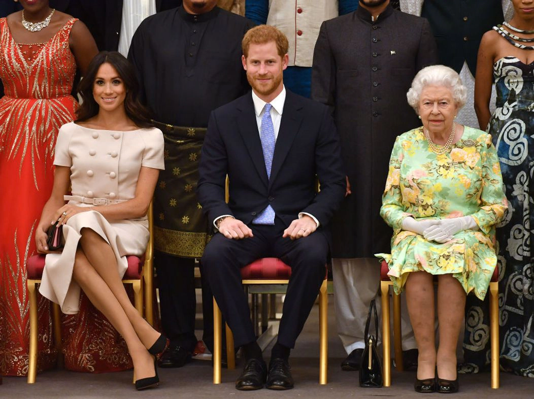Prințul Harry, Meghan și regina