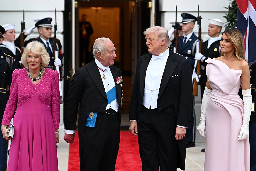 Regele Charles și Donald Trump
