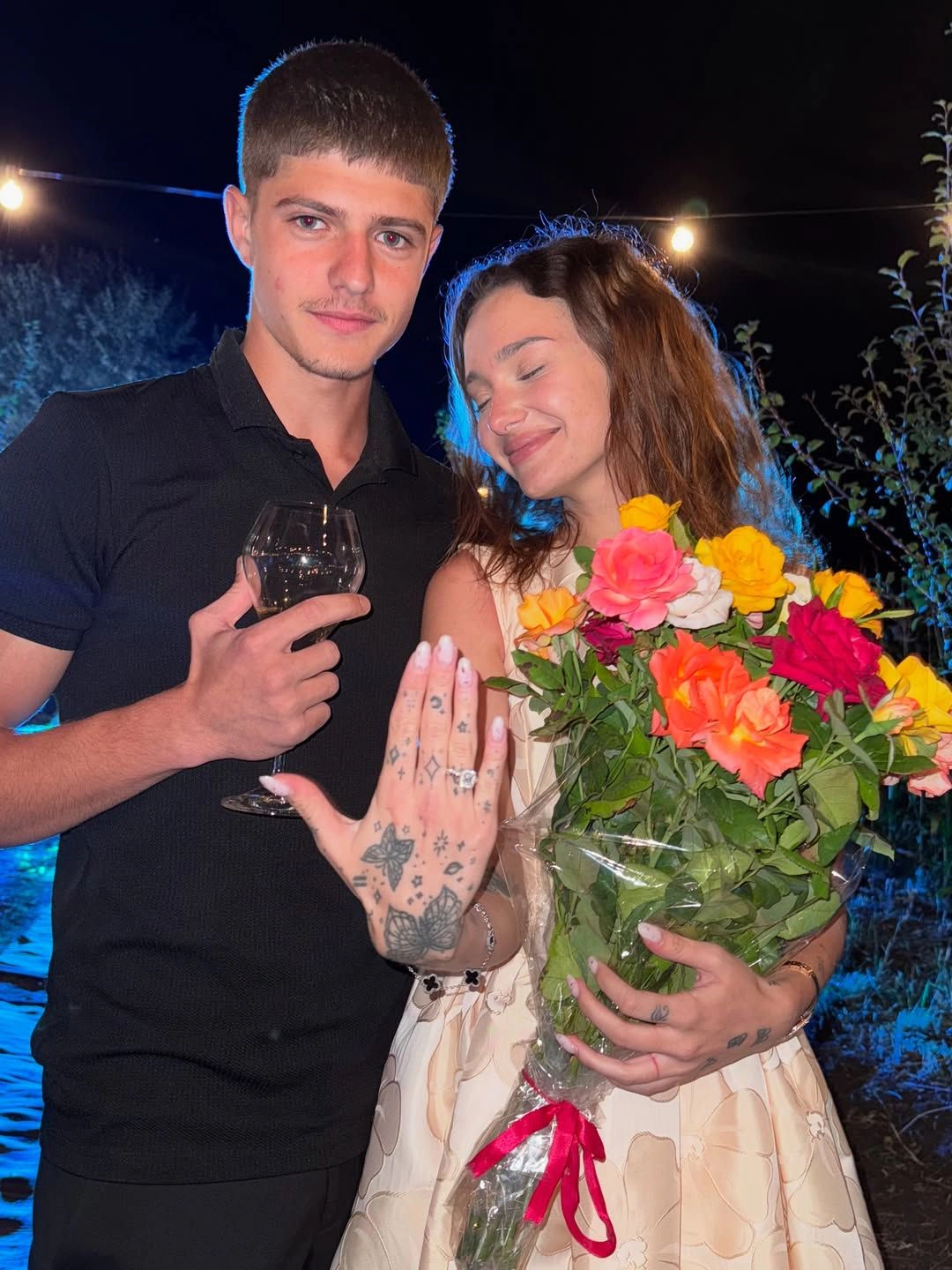 Olga Verbițchi și soțul ei