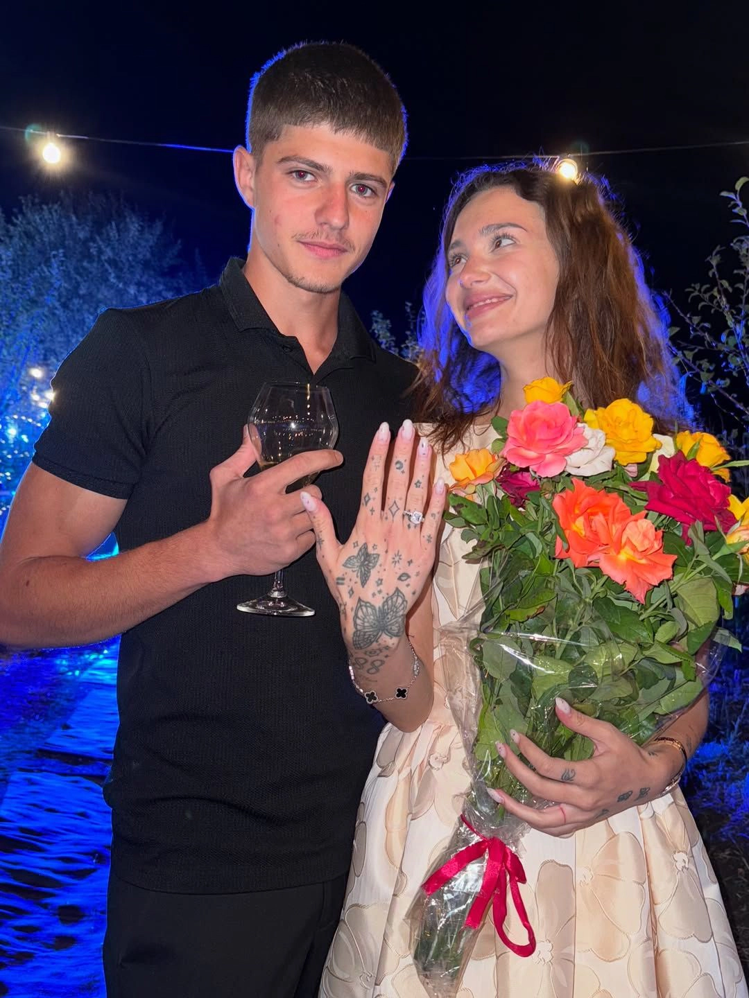 Olga Verbițchi și soțul ei