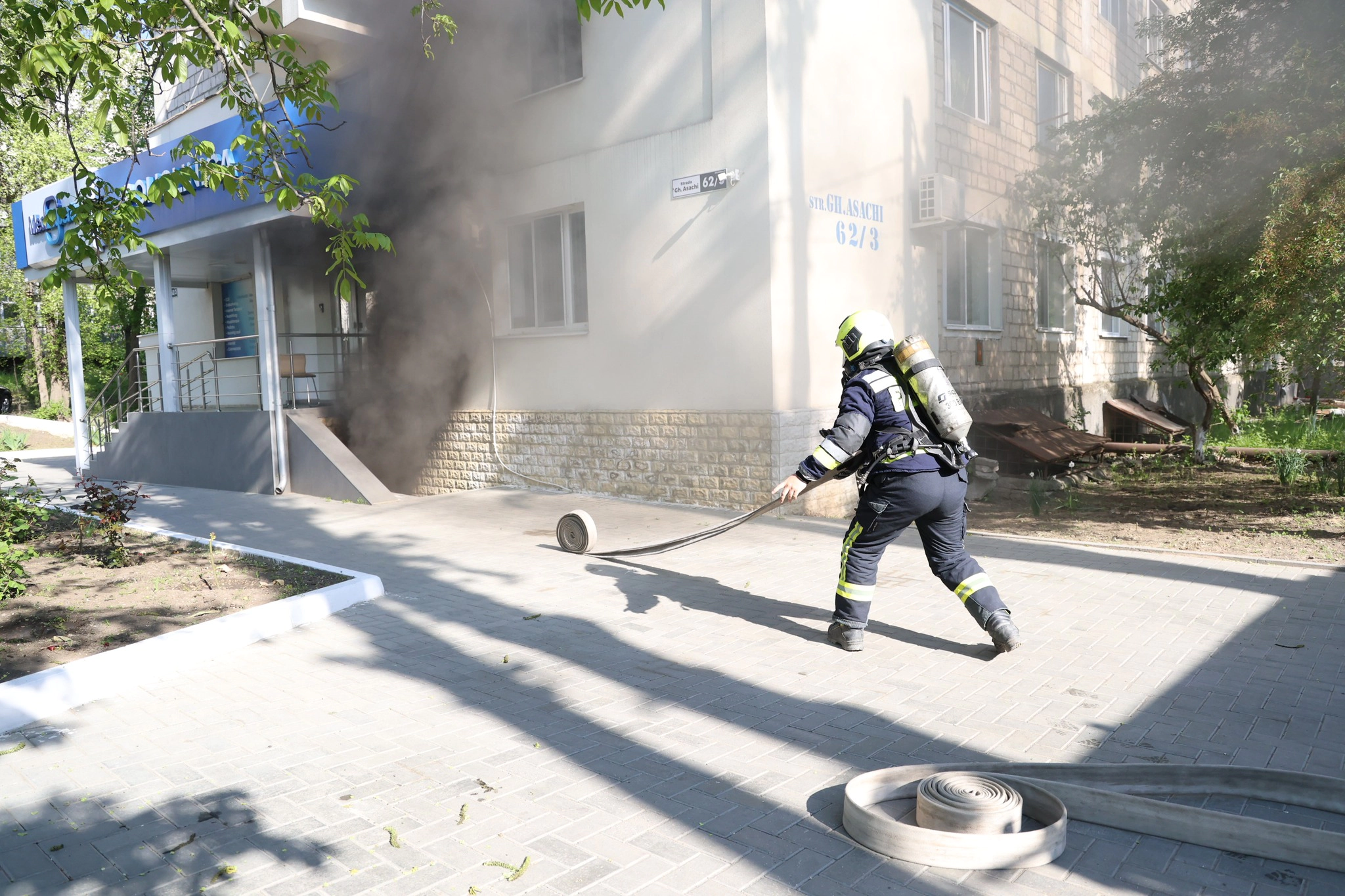 Intervenția salvatorilor 