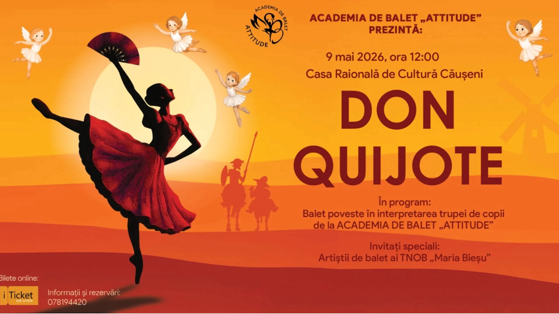 Academia de Balet „ATTITUDE" - Don Quijote la Căușeni