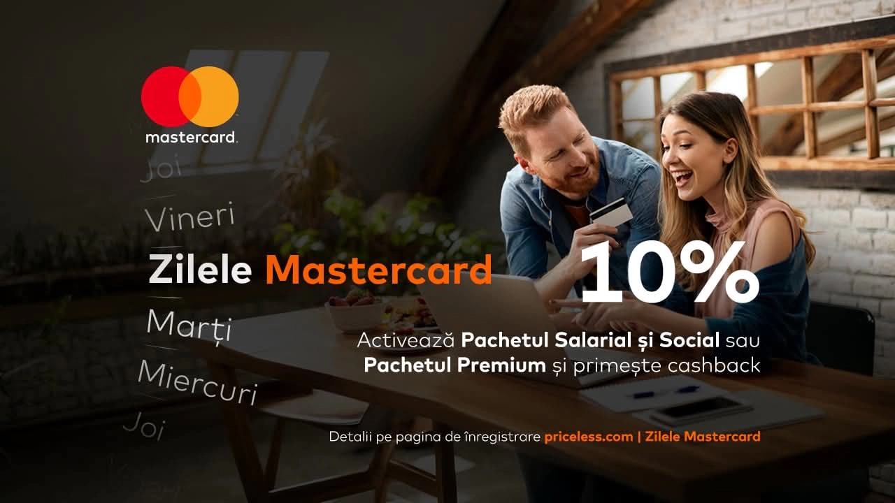 Cashback de 10% la cumpărături