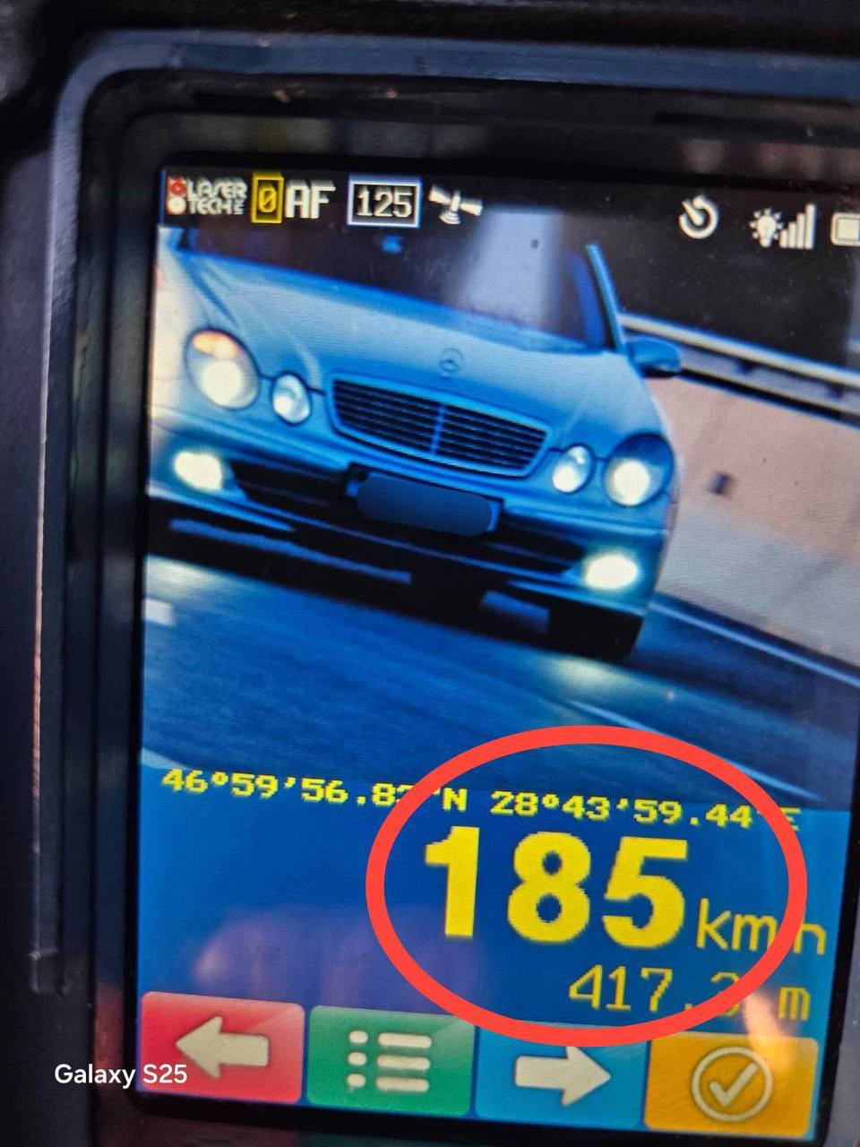 Încălcări limită de viteză