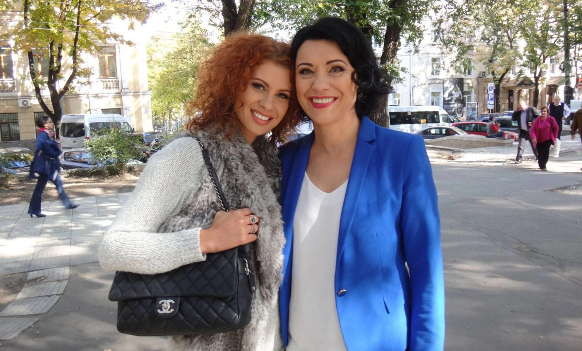 Natalia Barbu alături de mama sa, Ana Barbu