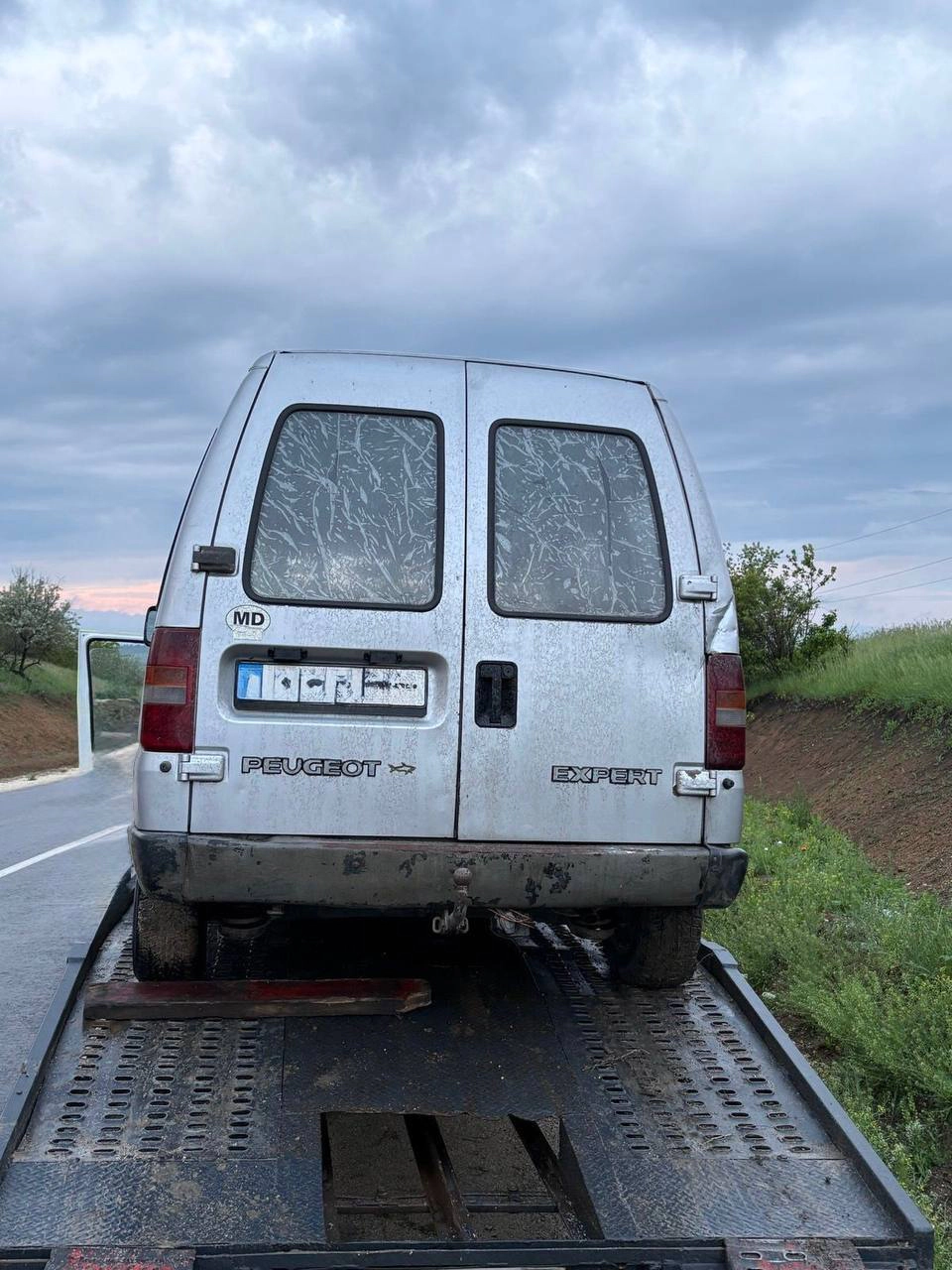Mașina ridicată