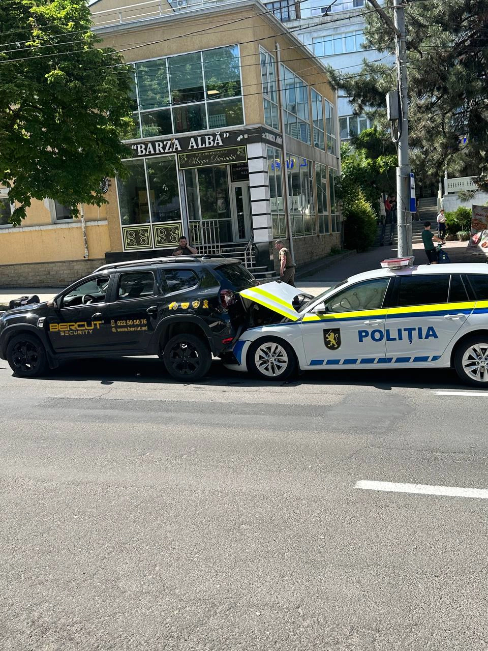 Accident în capitală