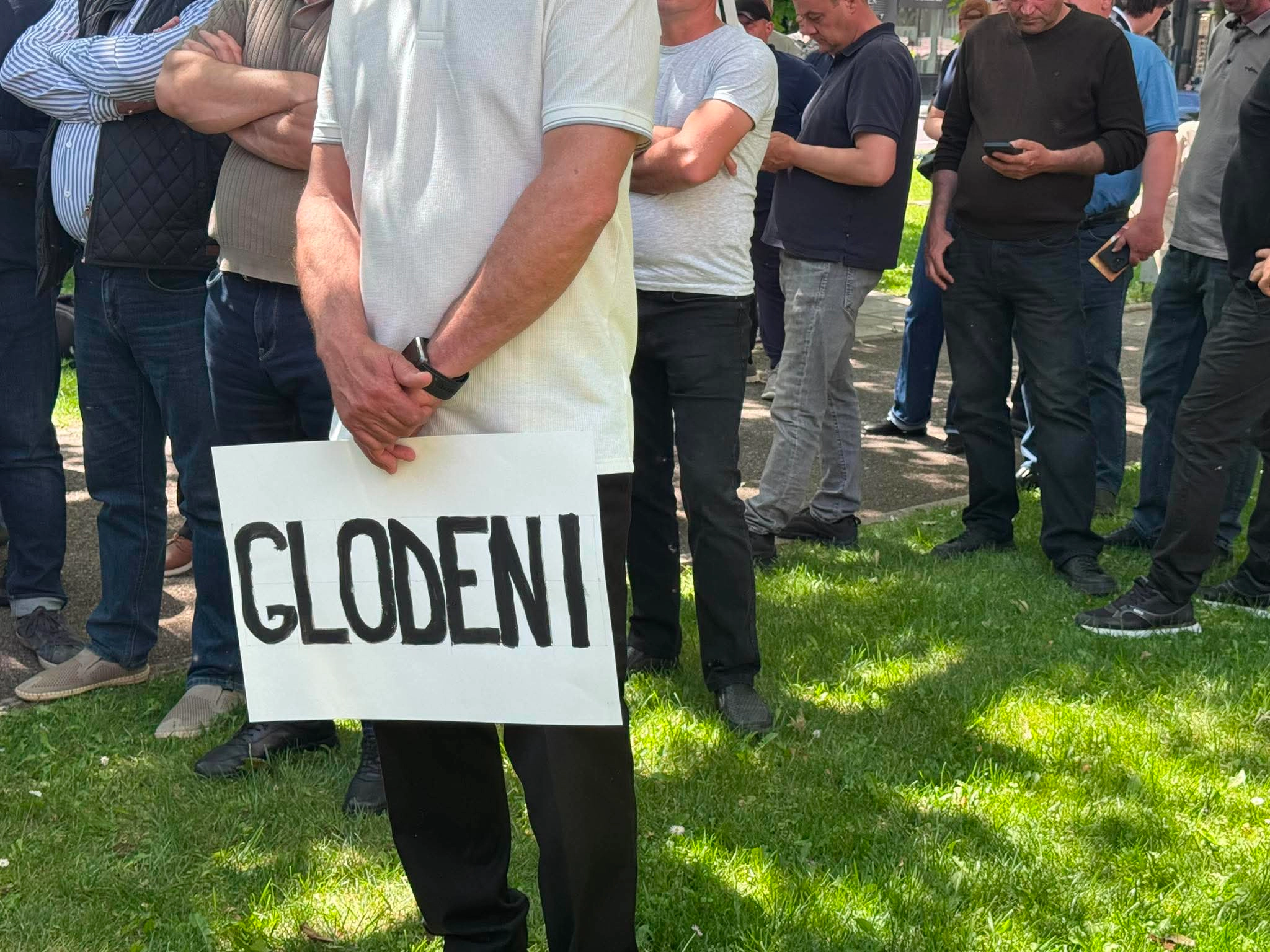 Protest la Guvern