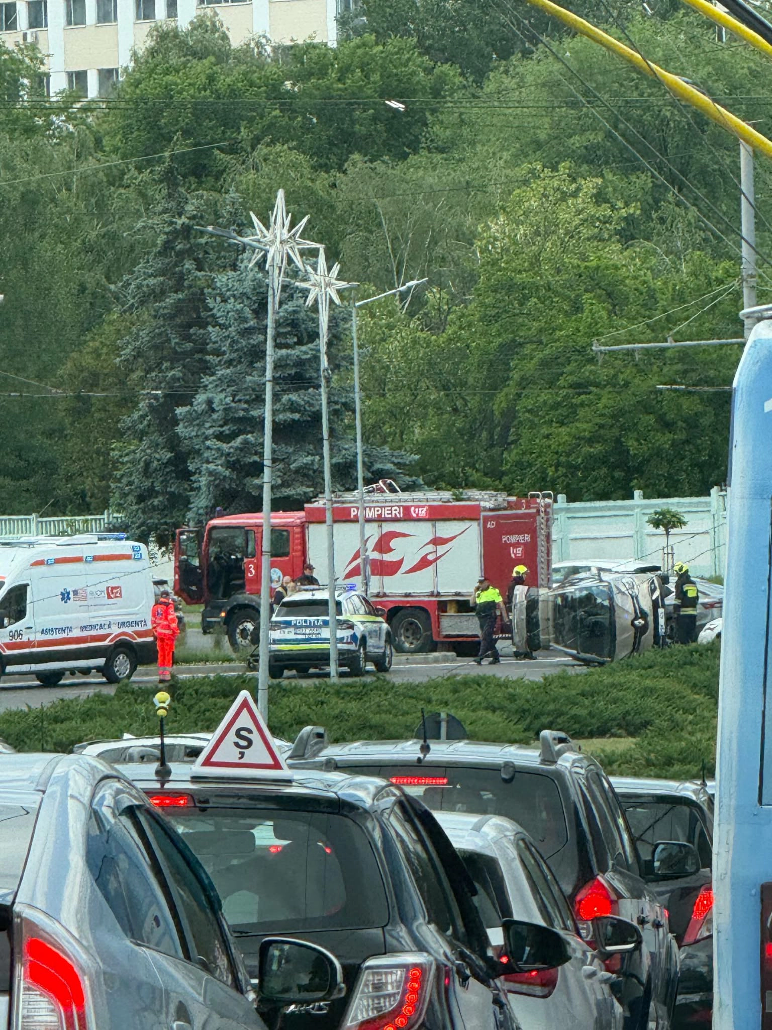 Accident în capitală