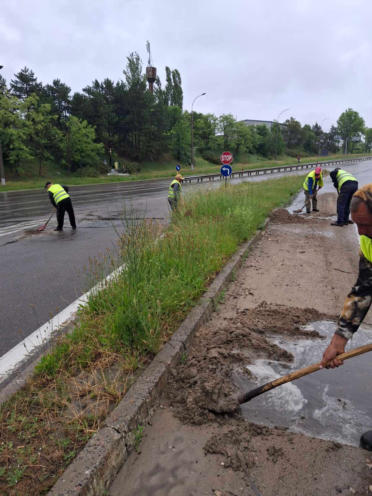 Intervenții drumari