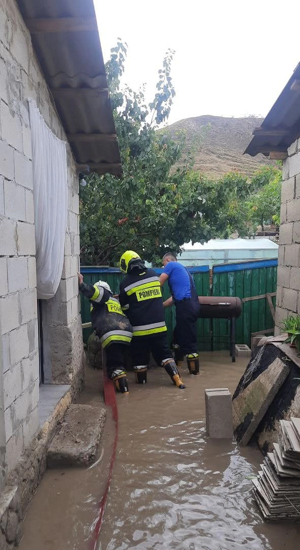 Intervenția pompierilor