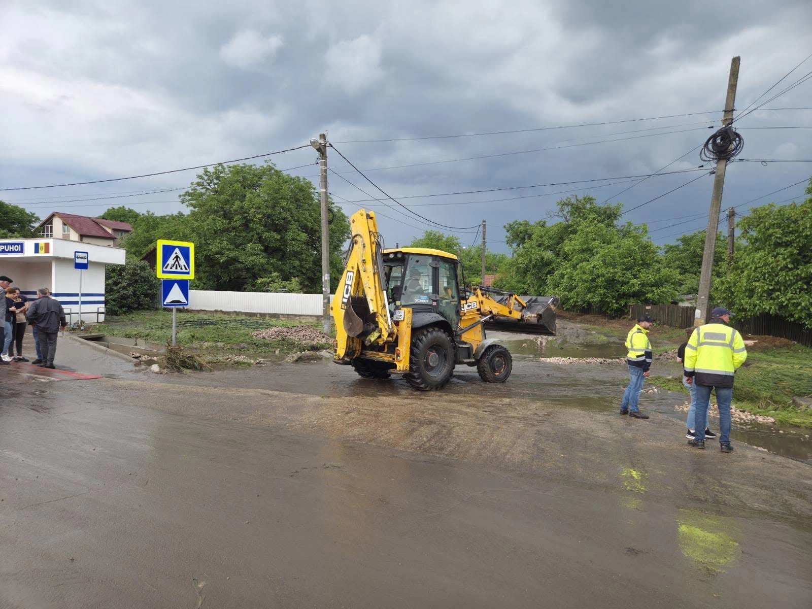 Intervenția pompierilor