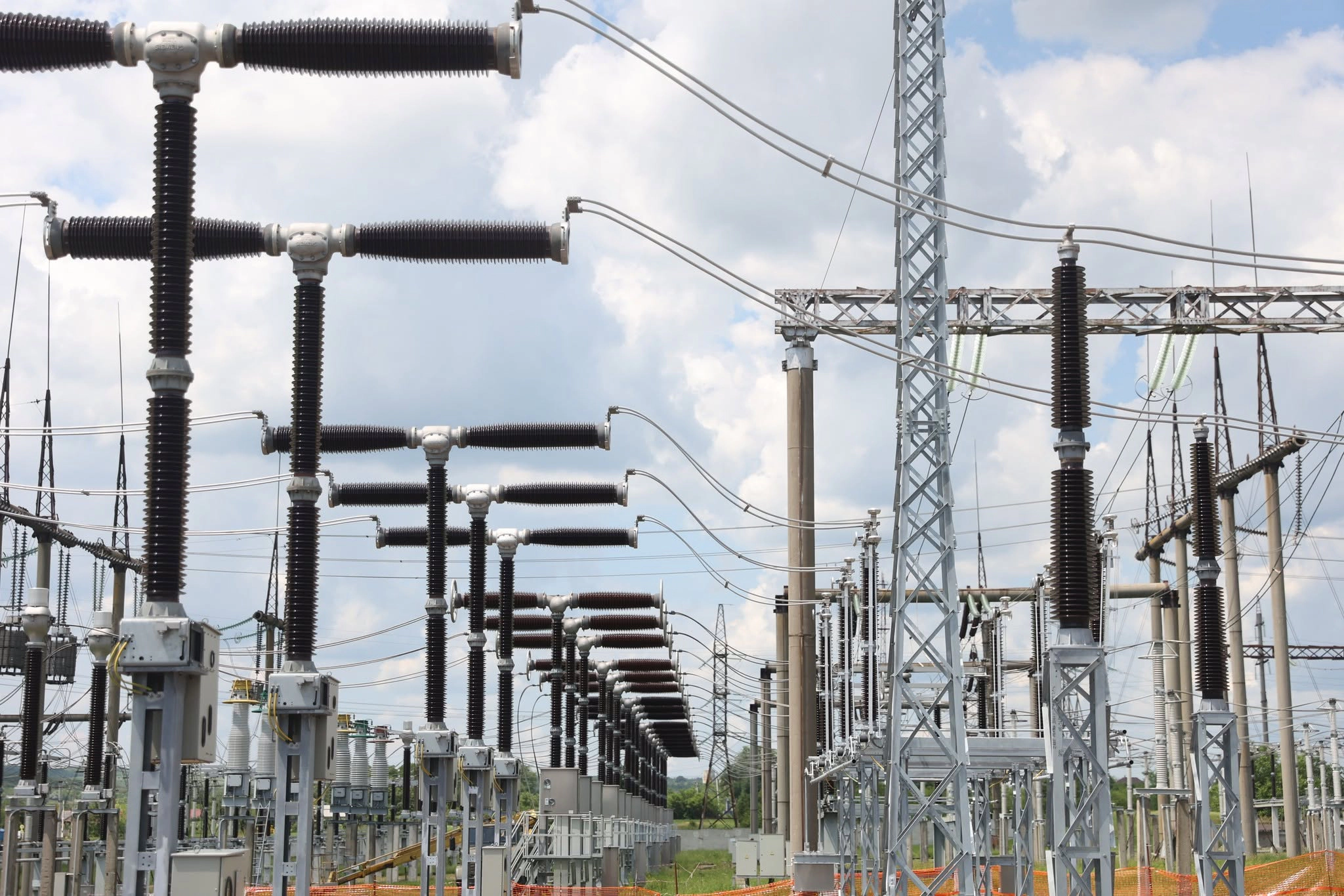 Șantierul Stației electrice de la Chișinău