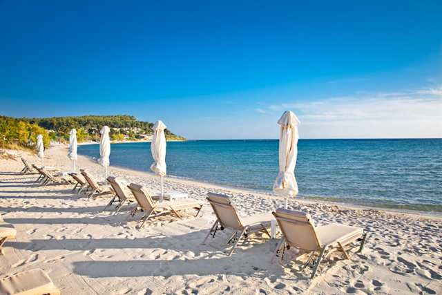 Plajă din Halkidiki 