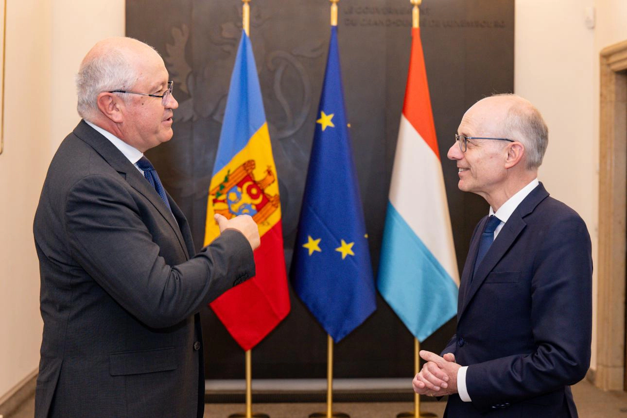 Alexandru Munteanu și Luc Frieden