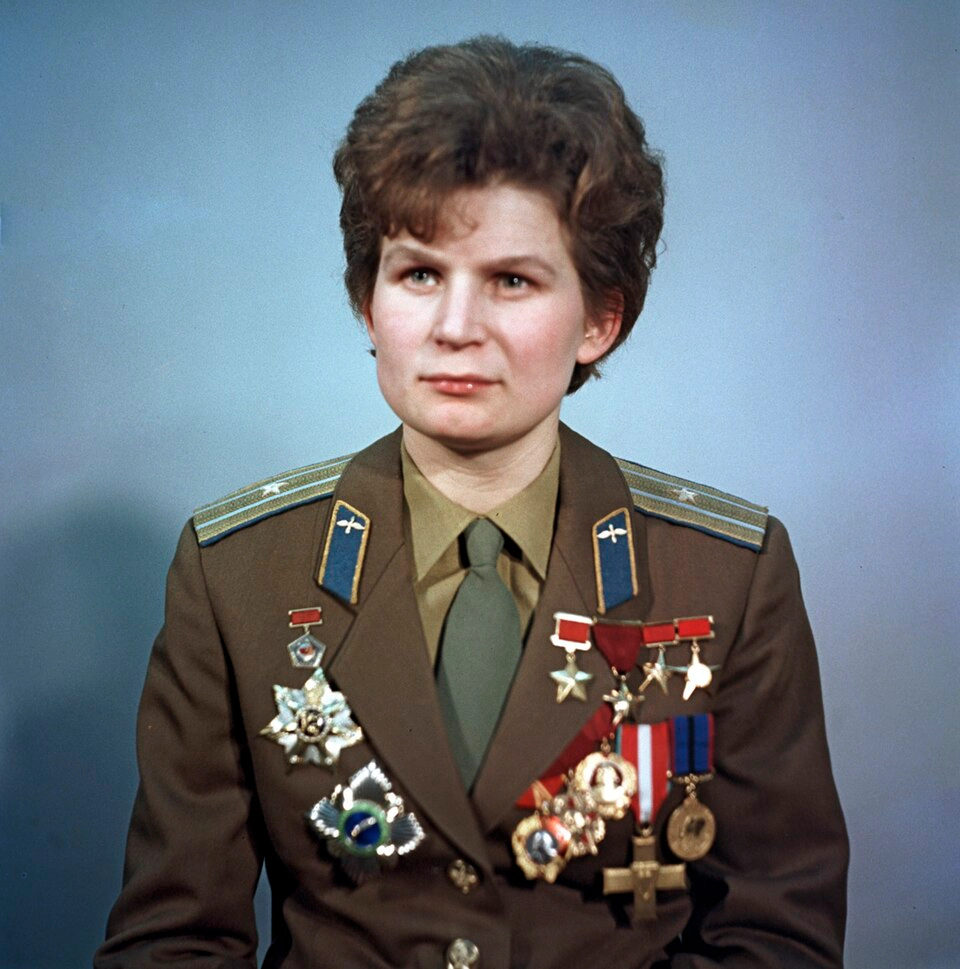 Valentina Tereshkova, prima donna cosmonauta.