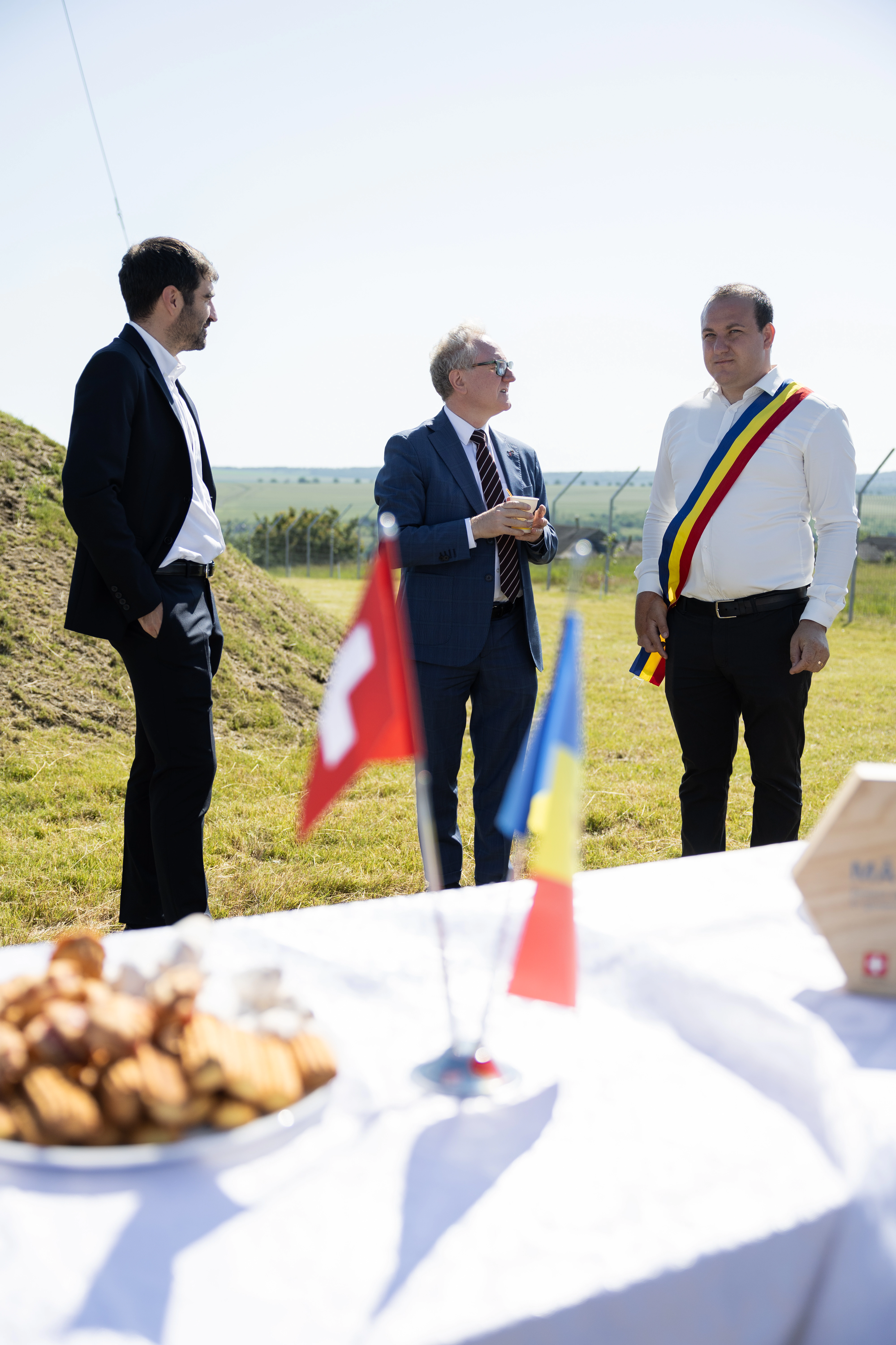 Inaugurarea serviciului îmbunătățit de alimentare cu apă potabilă