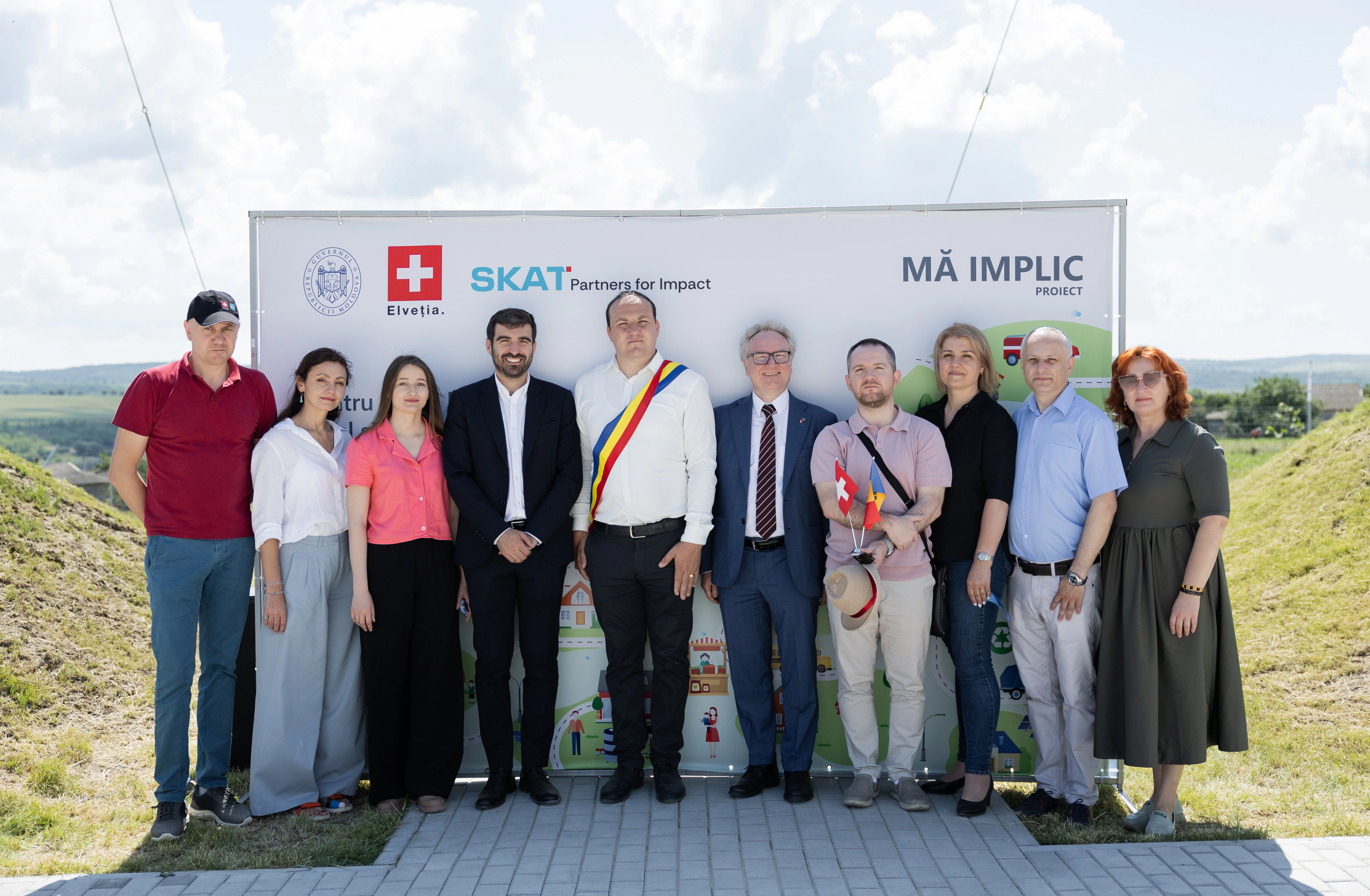 Inaugurarea serviciului îmbunătățit de alimentare cu apă potabilă