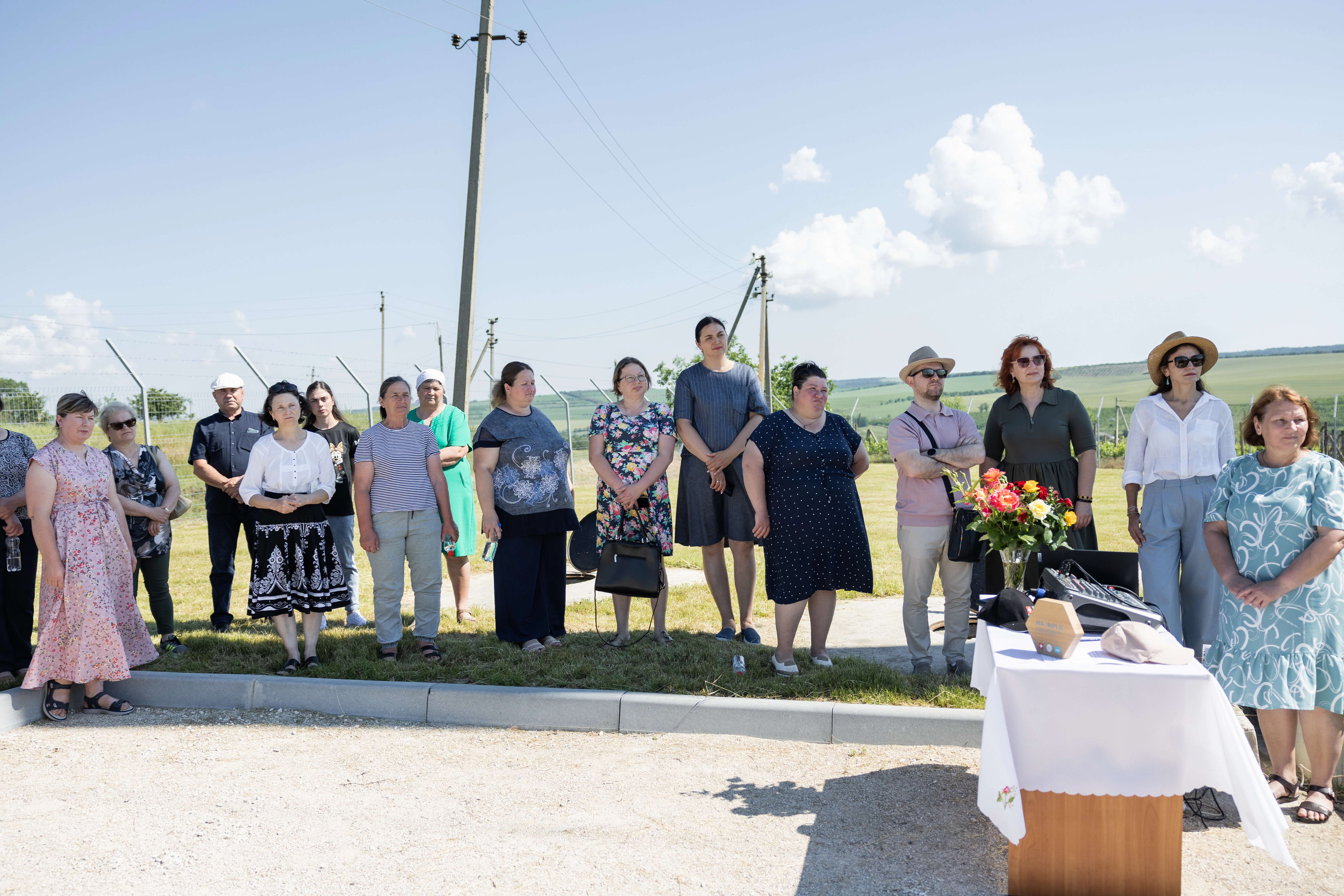 Inaugurarea serviciului îmbunătățit de alimentare cu apă potabilă