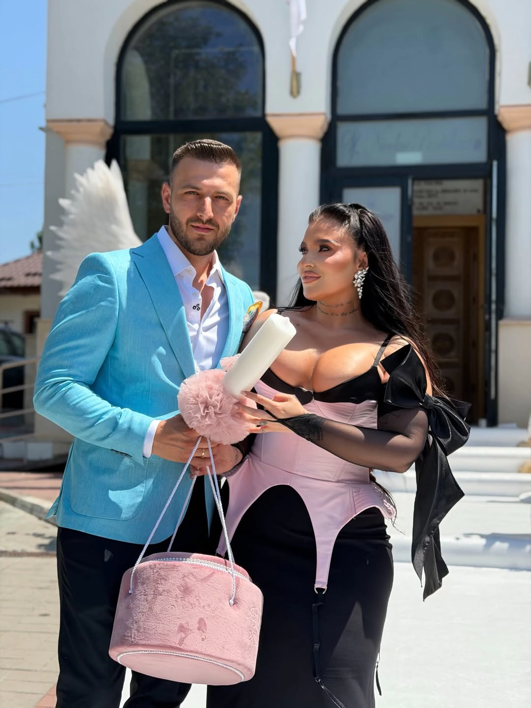 Oana Radu și soțul ei, Șerban Balaban