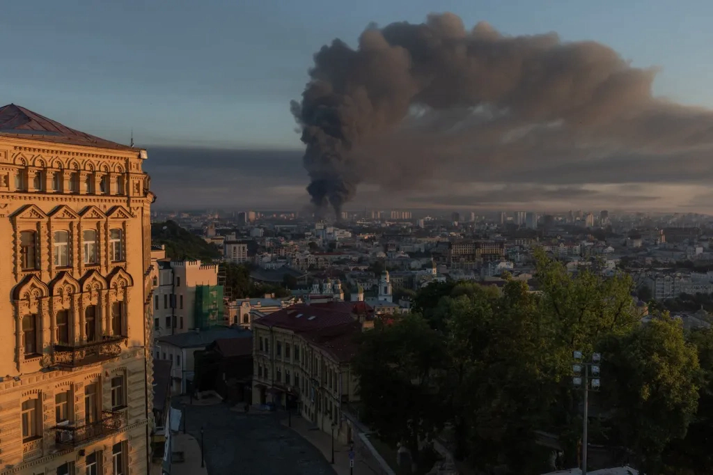 Atac în Kiev