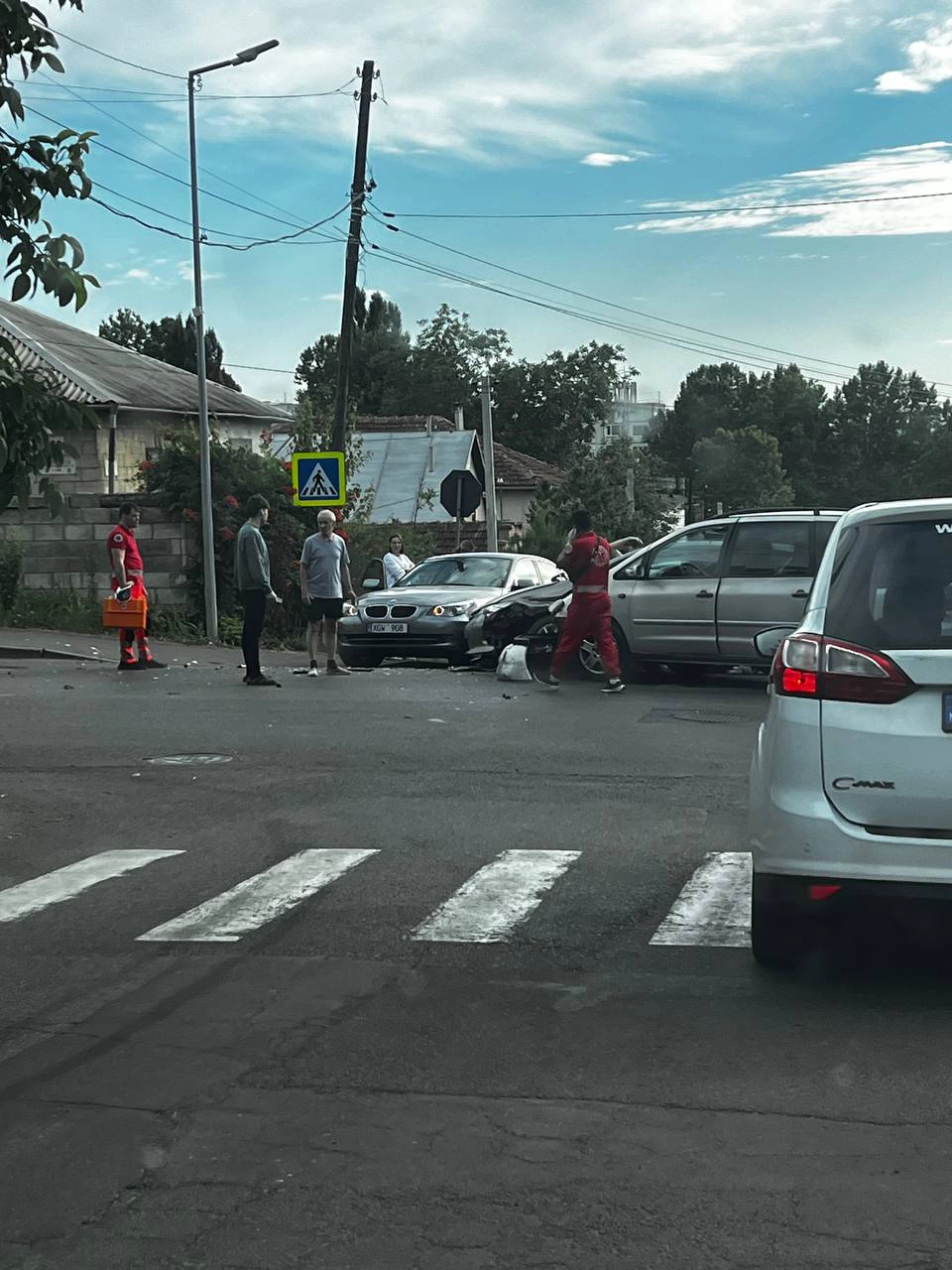 Accident în capitală