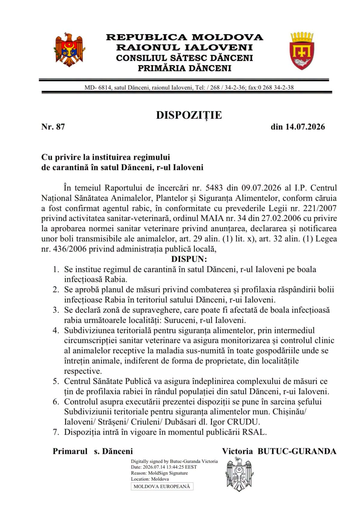 Dispoziție