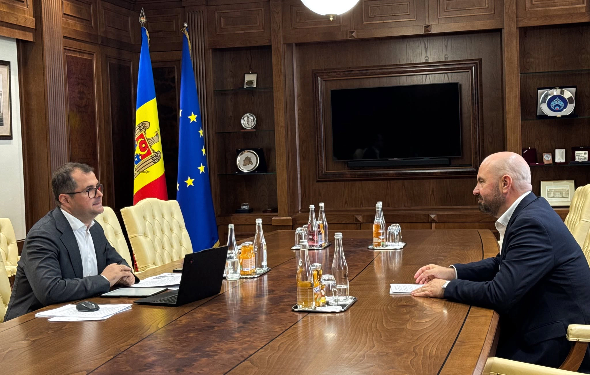Vasile Tofan la întâlnire cu miniștrii interimari