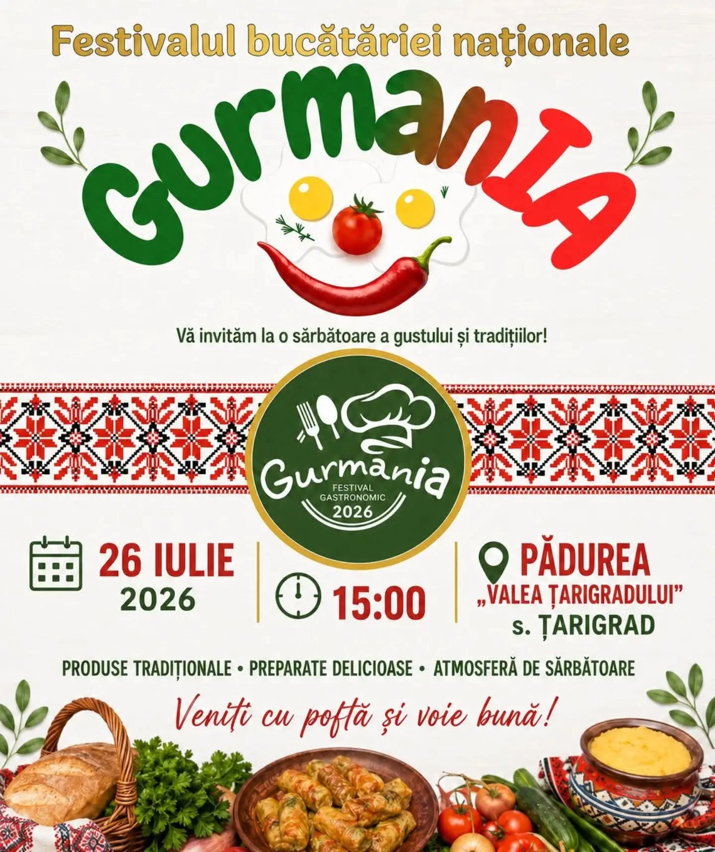 Festivalul Bucătăriei Naționale „GurmanIA” – Ediția a VIII-a