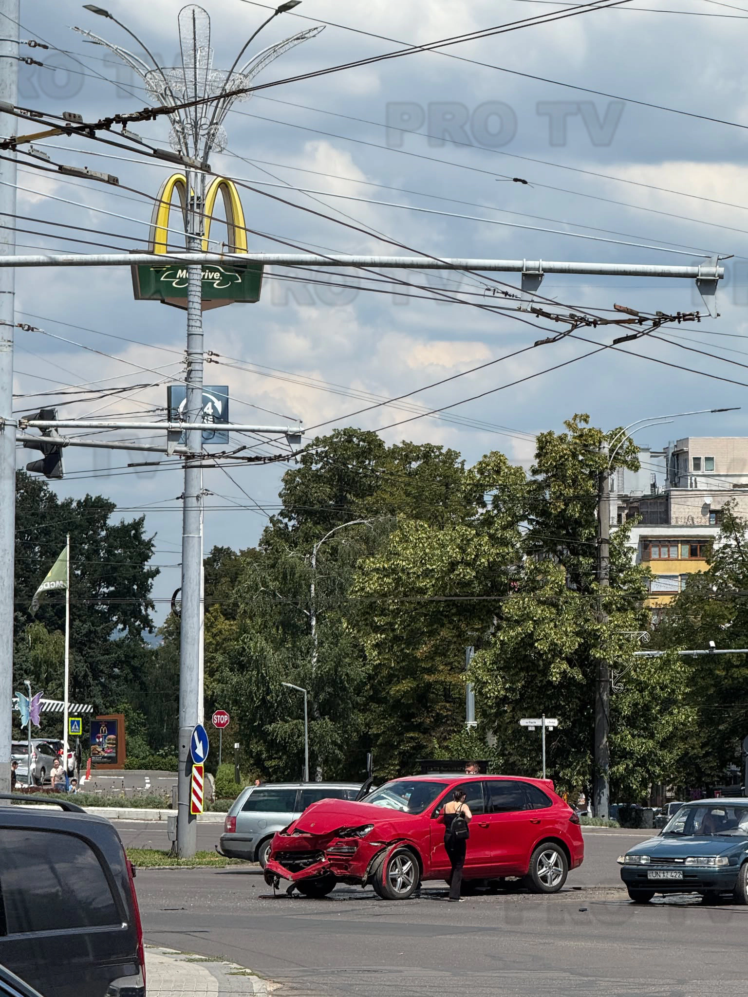 Accident în capitală