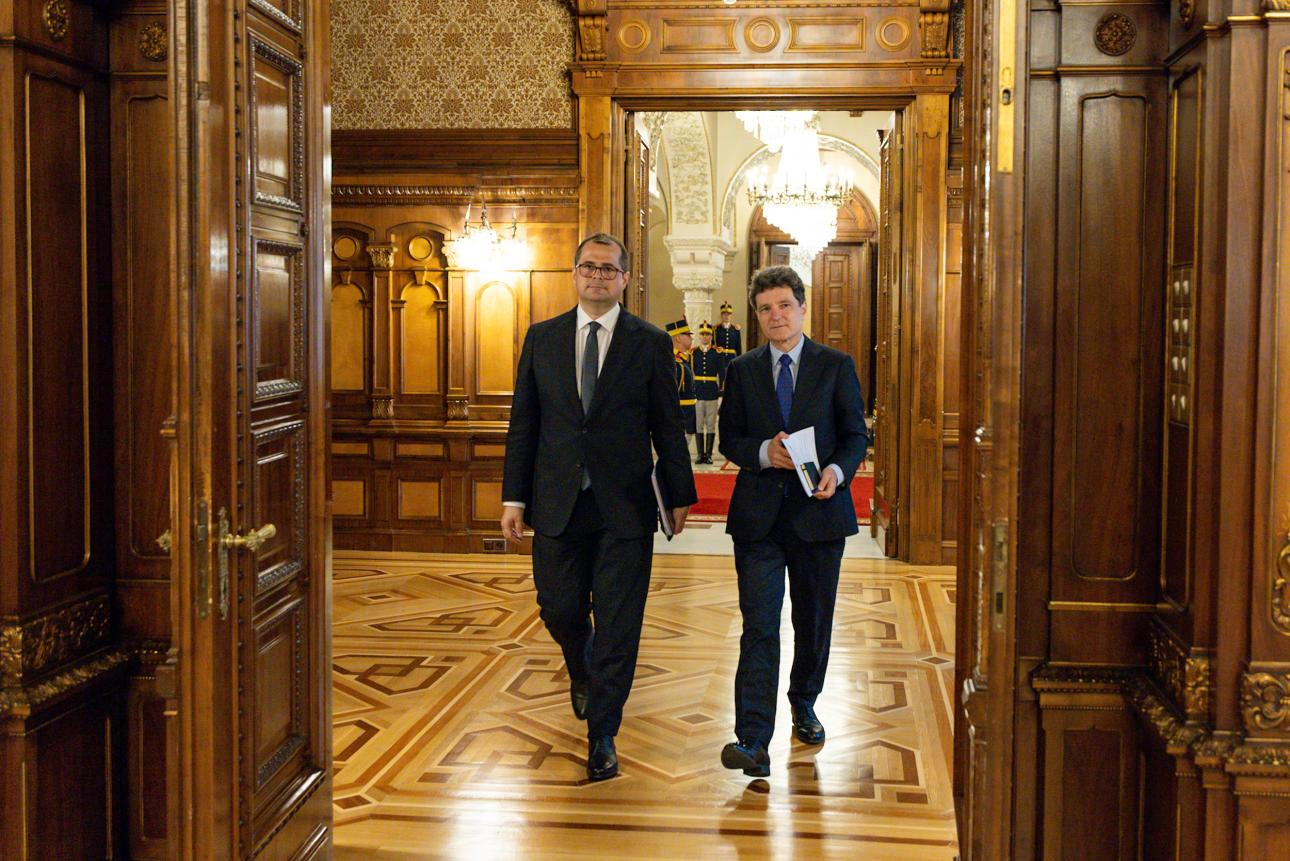 Vasile Tofan și Nicușor Dan