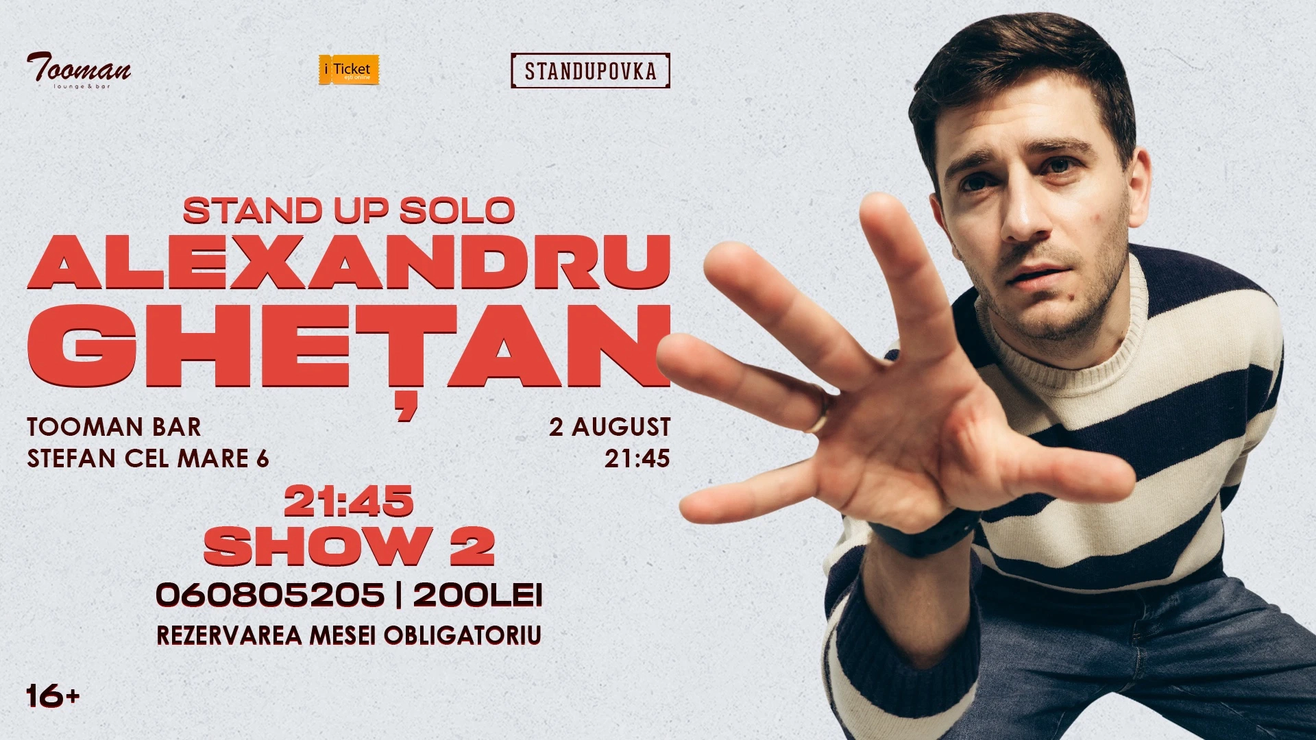 Stand-up Solo Alexandru Ghețan