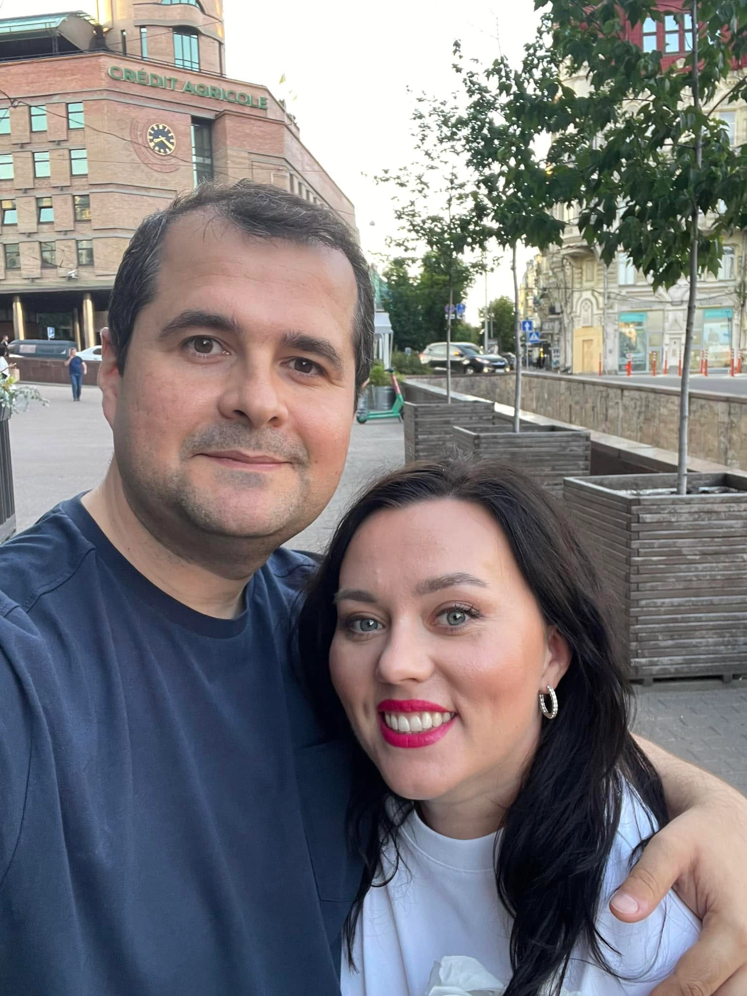 Vasile Tofan și soția sa, Katia Demcencov