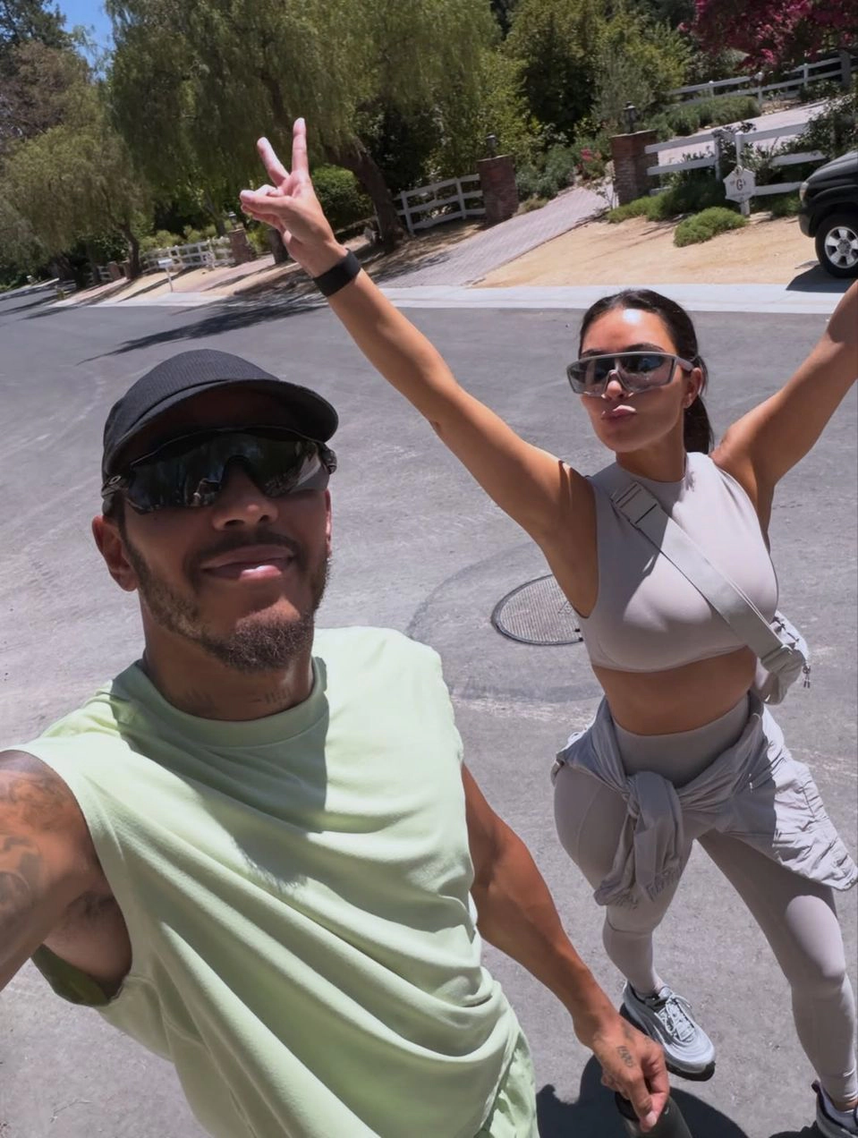 Lewis Hamilton și Kim Kardashian
