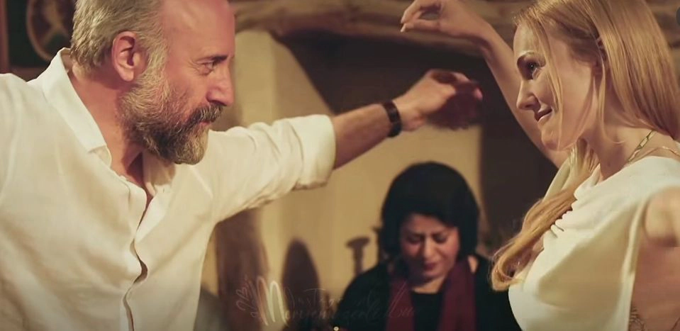 Halit Ergenç și Meryem Uzerli