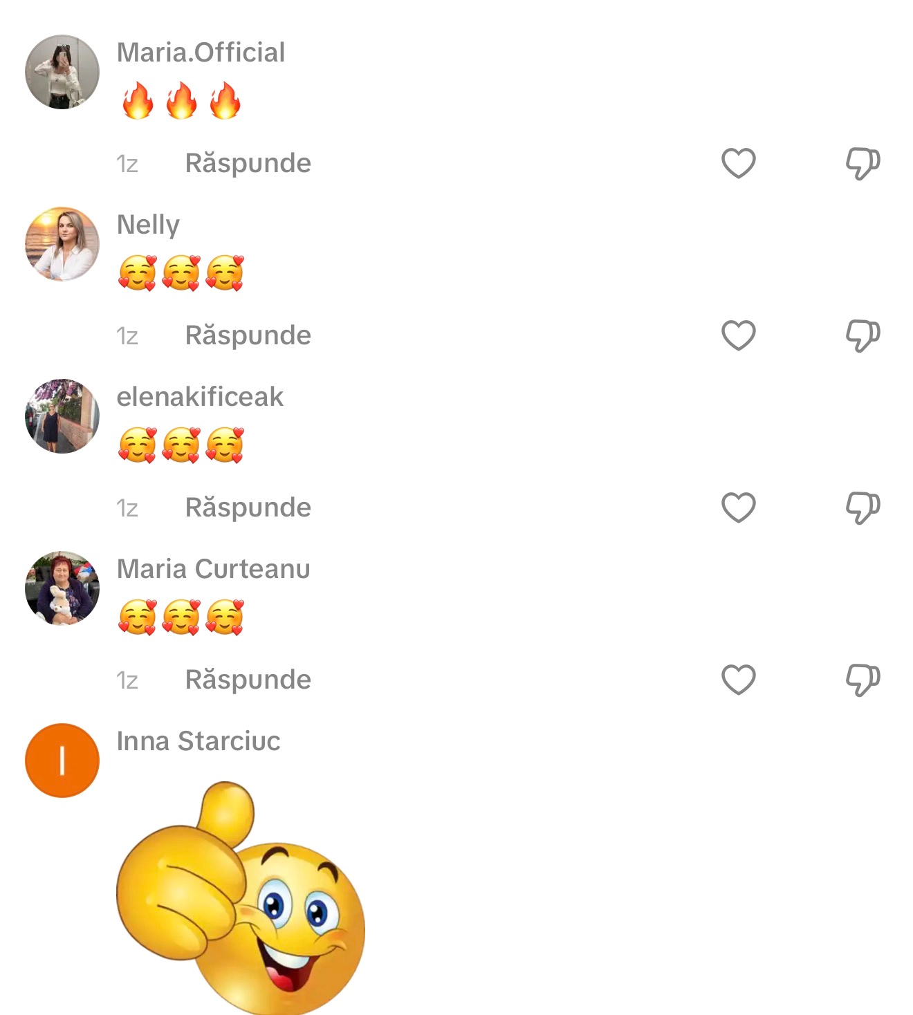 Comentariile sub videoclip 
