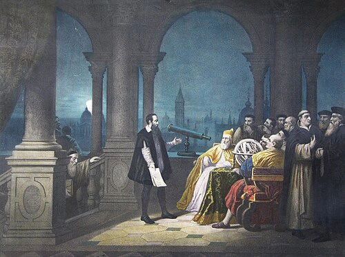 Astronomul italian Galileo Galilei 