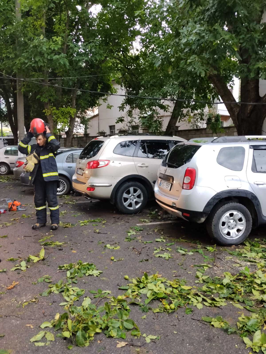 Intervenția pompierilor