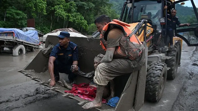 Viitură devastatoare în Nepal