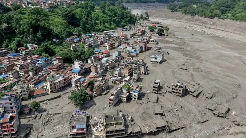 Viitură devastatoare în Nepal
