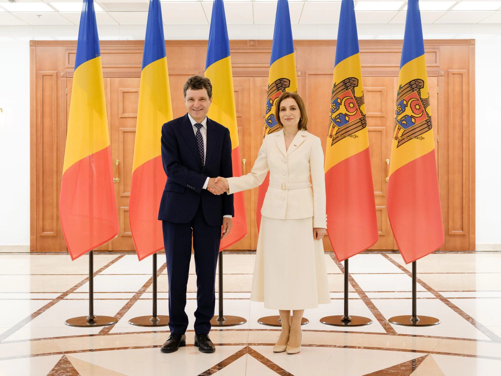 Maia Sandu și Nicușor Dan