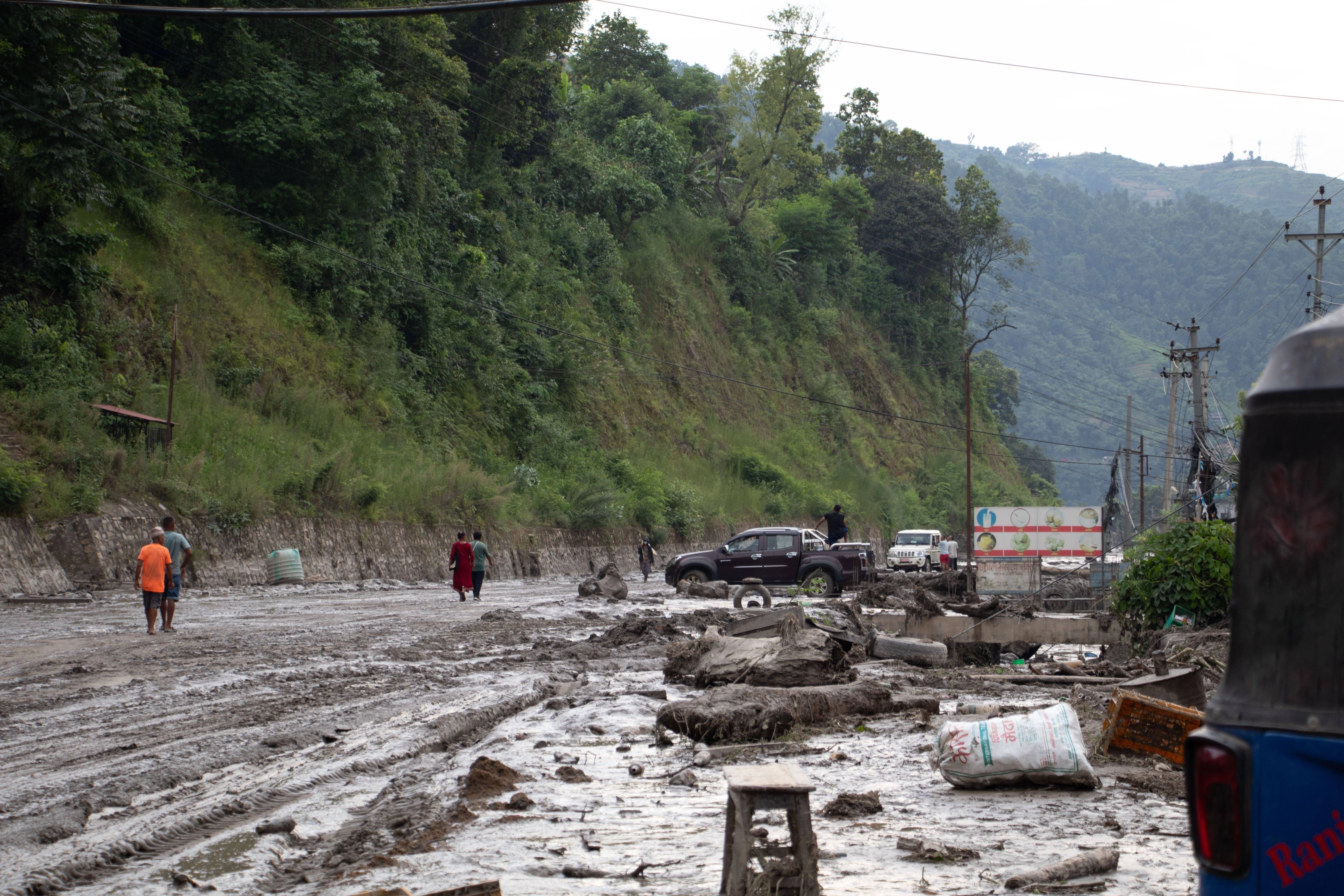 Viitură devastatoare în Nepal