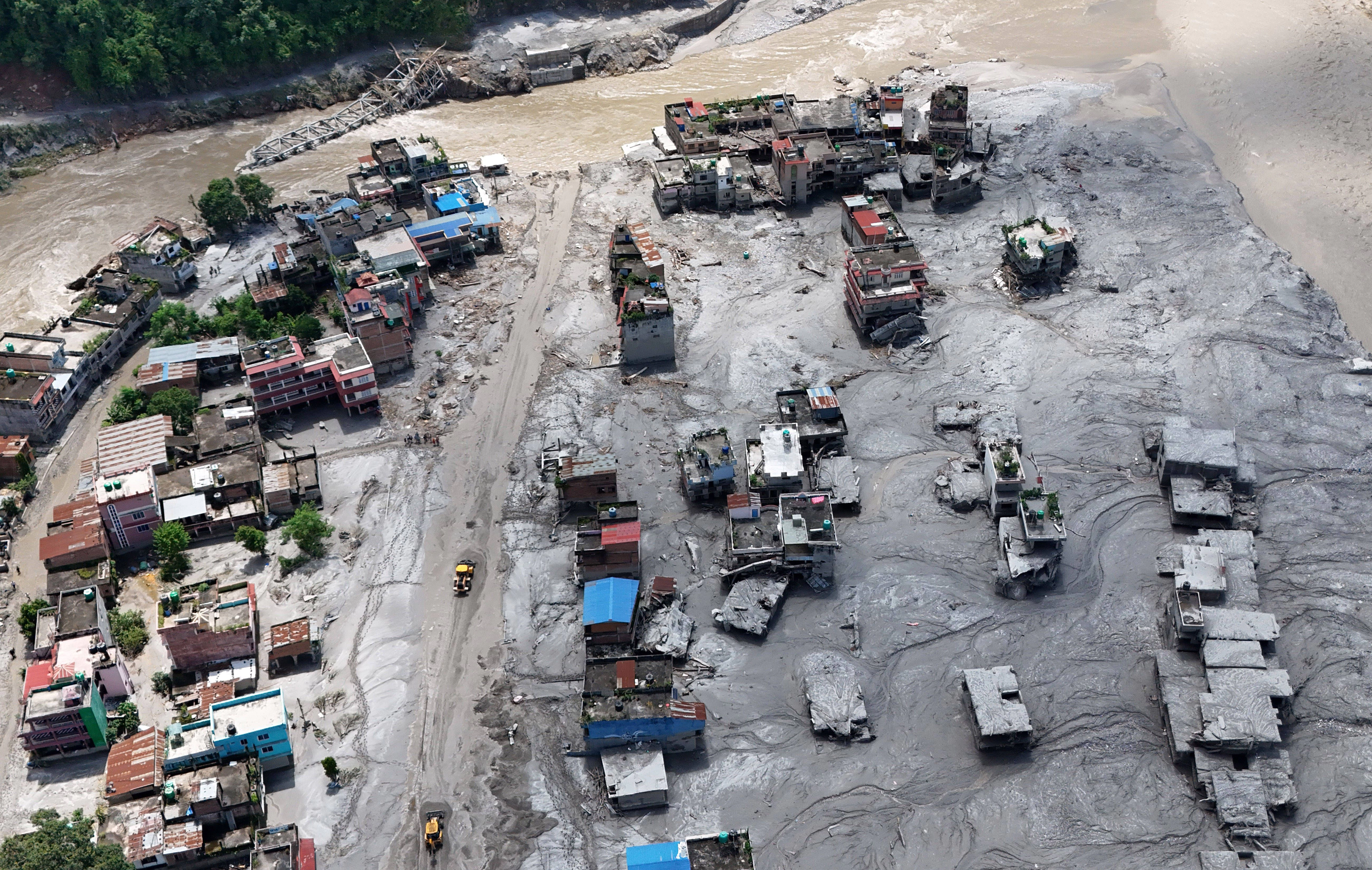 Viitură devastatoare în Nepal
