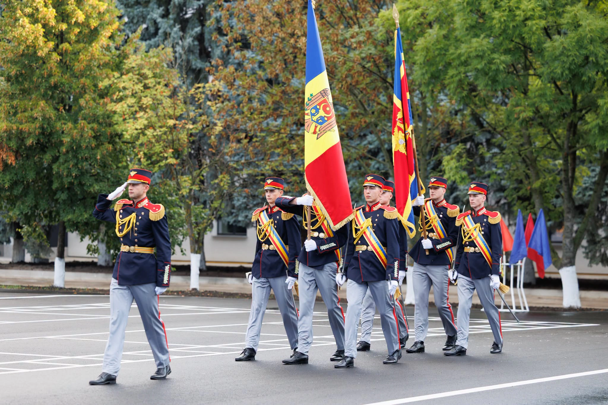Maia Sandu la 35 de ani de la crearea Armatei Naționale