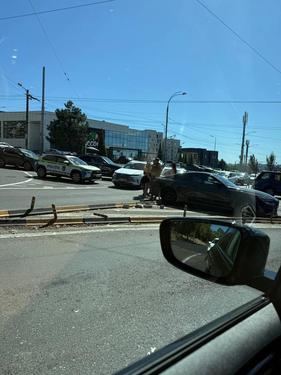 Accident în capitală