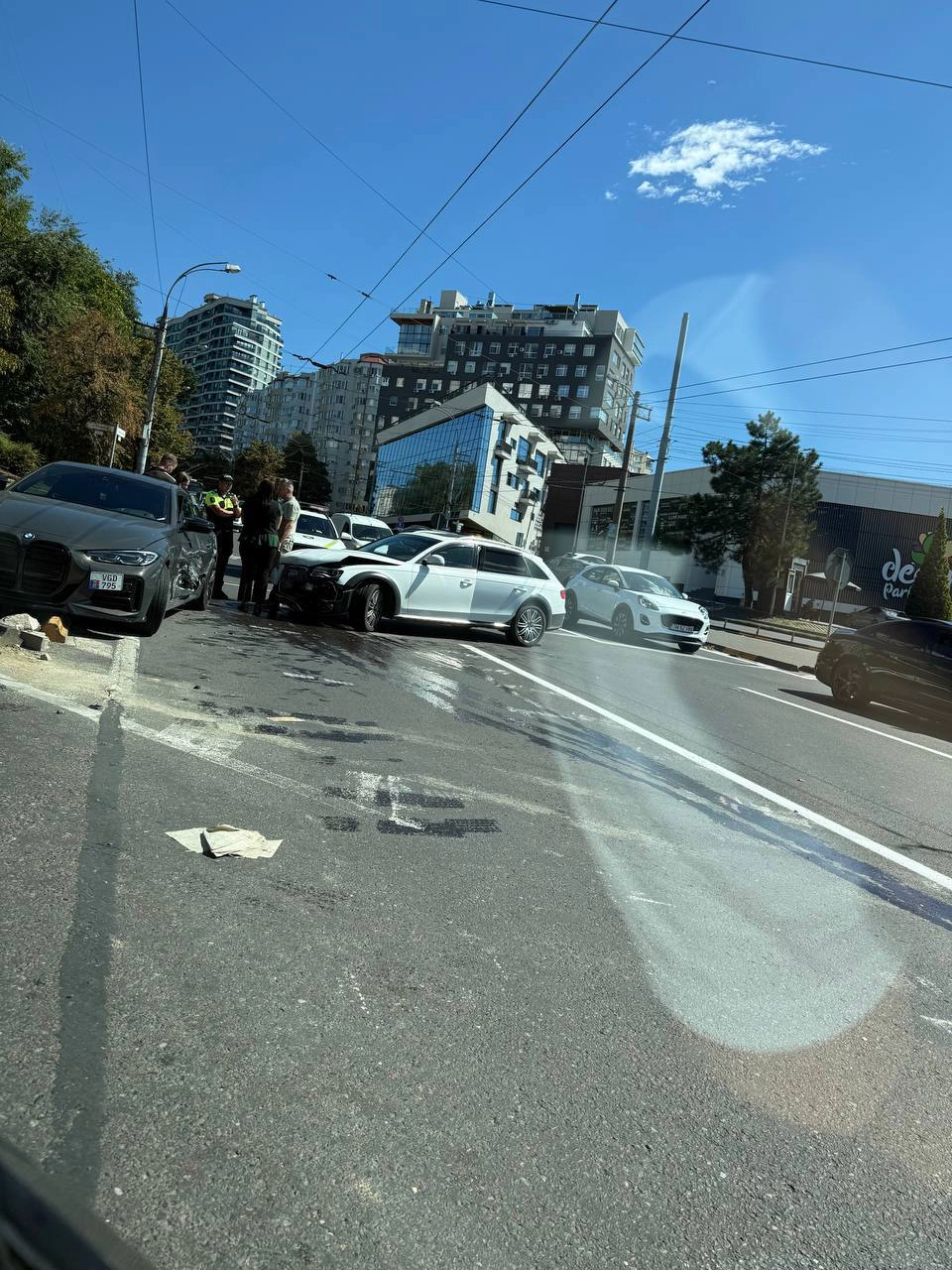 Accident în capitală